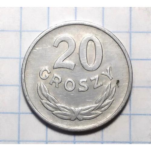 Польша 20 гроши 1949 алюминий