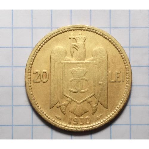 Румыния 20 лей 1930 