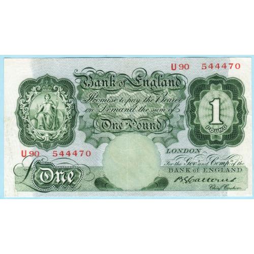 Великобритания 1 фунт 1940-1948 (н36)