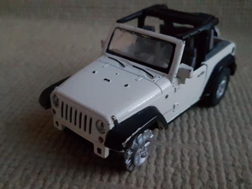 Модель машинки Jeep Wrangler Rubicon, металл  