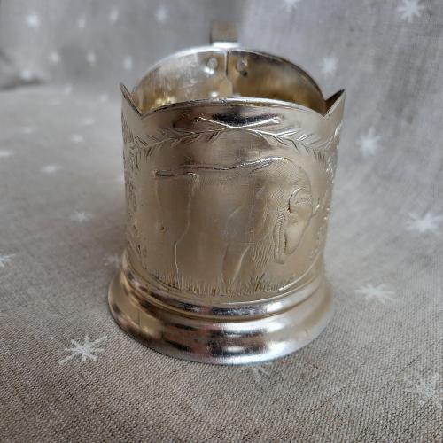 Подстаканник алюминий Зубр