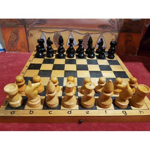 Шахматы 30х30см, деревянные, СССР 