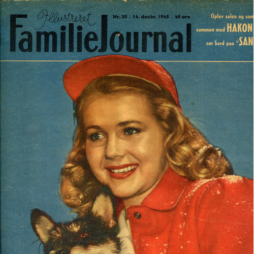 Датский илл. литературно-познавательный журнал «Illustreret Familie-Journal» декабрь 1948г. №50.