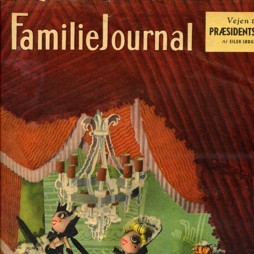 Датский литературно-познавательный журнал «Illustreret Familie-Journal» 1948г. №40.