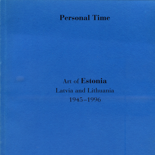 Художній каталог 1996р. виставки "Мистецтво Естонії 1945-1996".