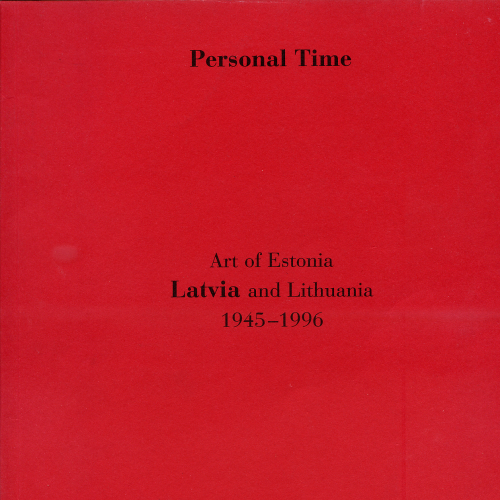 Художній каталог 1996р. виставки "Мистецтво Латвії 1945-1996".