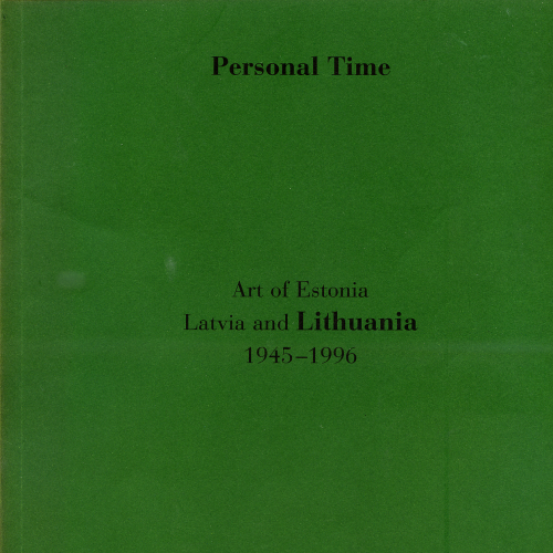 Художній каталог 1996р. виставки "Мистецтво Литви 1945-1996".