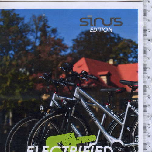 Книжка-буклет Копенгагенського центру електричних велосипедів 2013р. обсягом 11 стор.