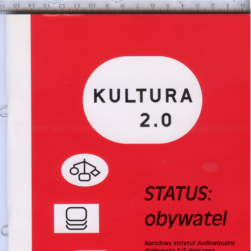 Книжка-путівник 2012р. Kultura 2.0 від Польського Національного аудіовізуального інституту.