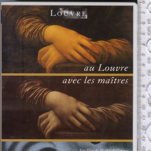 Набір із 3-х касет VHS SECAM фільмів французькою мовою "Музей Лувр" 1993 року