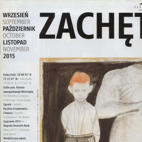 Период. издание-обзор от Национальной галереи искусств Захента в Варшаве за октябрь-ноябрь 2015г.