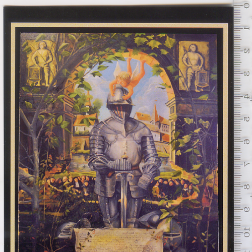 Запрошення 2013р. на відвідування одеської худ. виставки Андрія Лєтньова "Вони, як ми, ми, як вони".