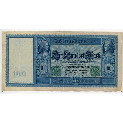 100 марок 1910 Німеччина