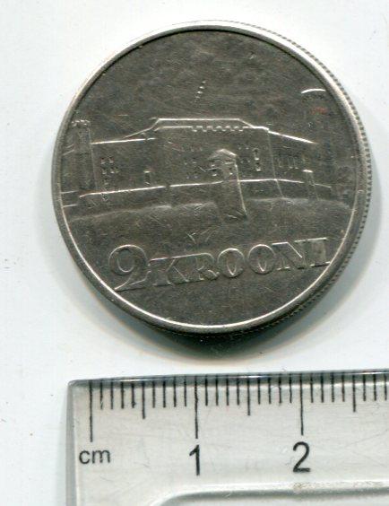 2 крони 1930 р. Естонія. Ag-500.