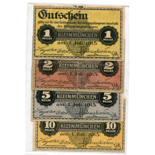 Банкноти для табору військовополонених, Австро-Угорщина 1915.