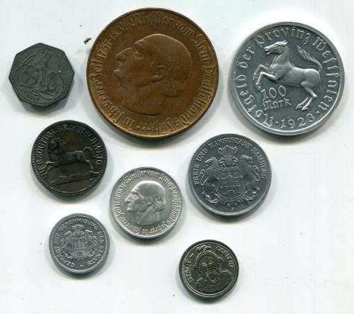 Комплект Нотґельди-монети