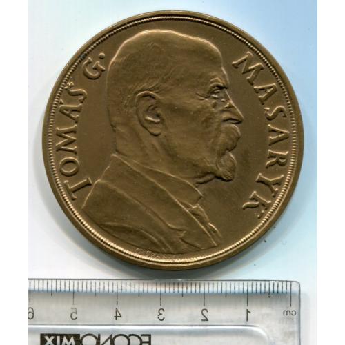 Настольна медаль Т. Масарик 1935 р.