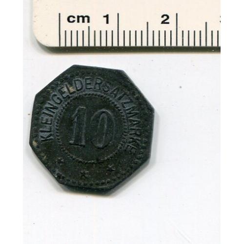 Нотґельд 10 марок 1917 р. Кобурґ.