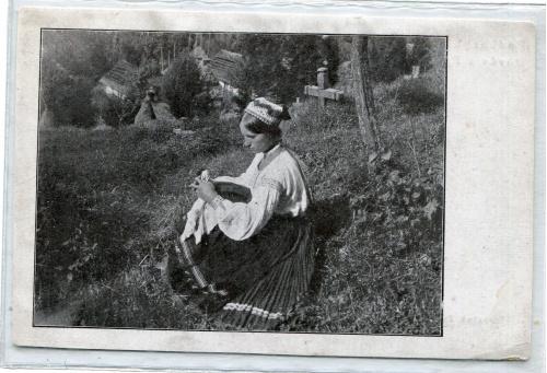 Підкарпатська Русь. Дівча з Порожкова. 1921 р.