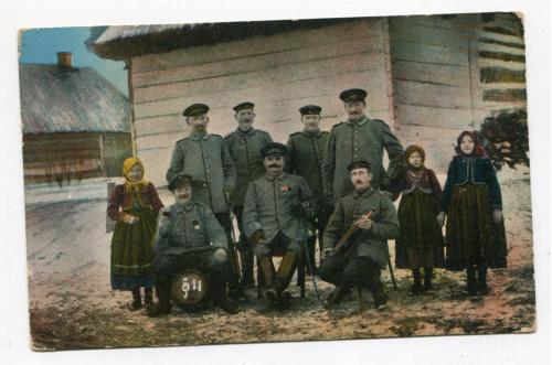 Поштівка Російсько-німецька війна 1914-1915.