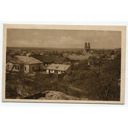 Поштівка Ужгород, греко-католицький собор. 1921 р.