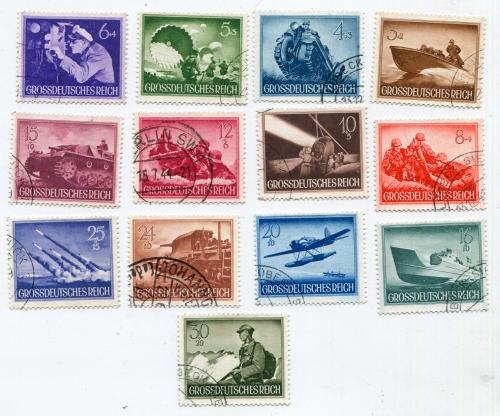 ІІІ Райх серія 13 марок.