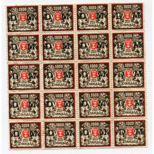 Вільне місто Данціґ 1923 р.