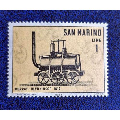 Сан Маріно 1964 р. Марка. Mi. 814 MNH.