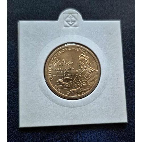 США 2022р. Монета. 1 долар Елі Семюел Паркер