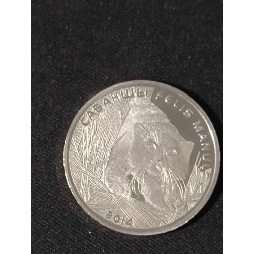 Червона книга - Манул 50 теньге  Казахстан 2014 з рола