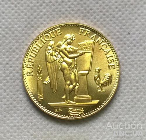 100 франков 1909 год  Франция