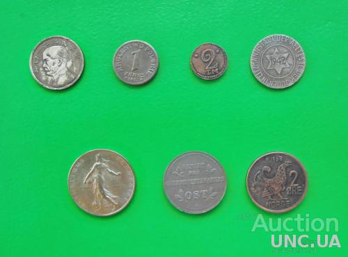 набор   редких  монет (копии )