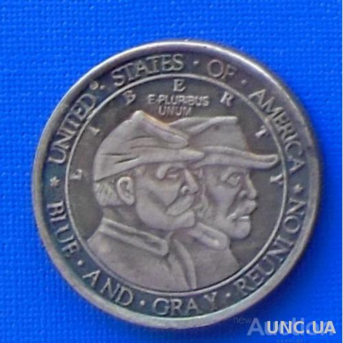 пол доллара США 1936 год битва при Геттисберге