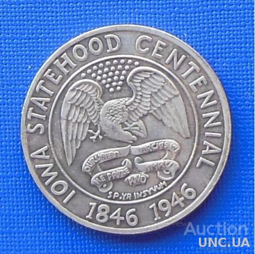 пол доллара США 1946 год Айова