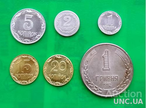 Украина копии редких монет  ( 6 шт. )