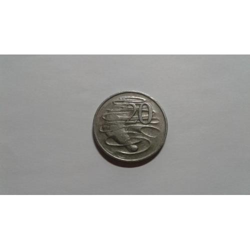 Австралия. 20 центов. 1966.