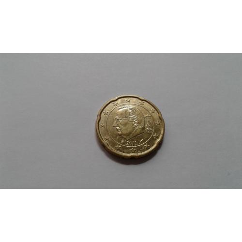 Бельгия. 20 евроцентов. 2011.