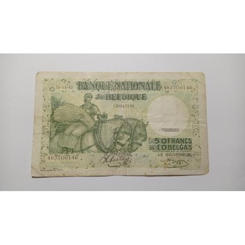 Бельгія. 50 франків. 1942.