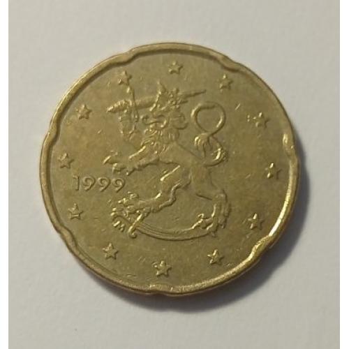 Фінляндія. 20 євроцентів. 1999.