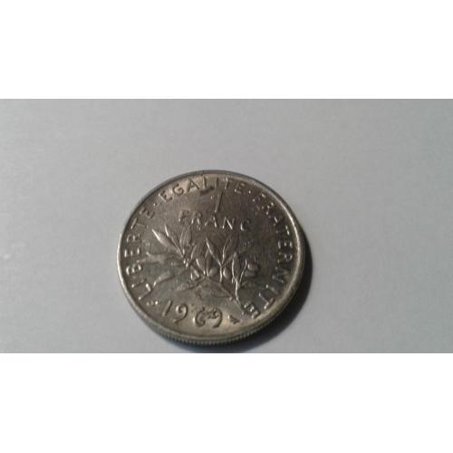 Франция. 1 франк. 1969.