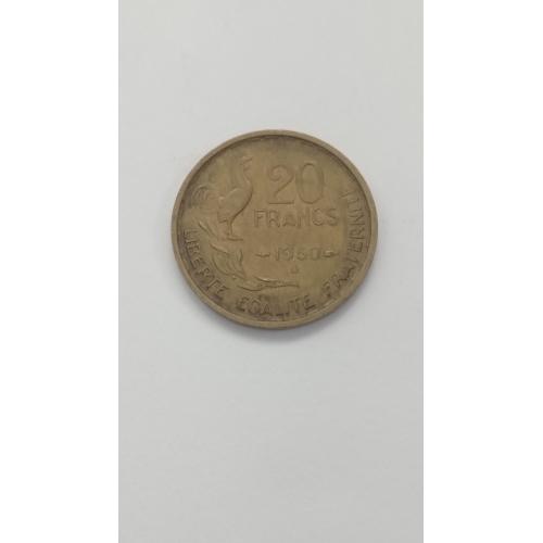 Франция. 20 франков. 1950.