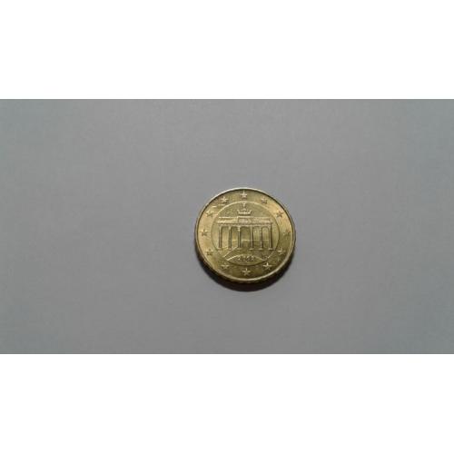 Германия. 10 евроцентов. 2002.