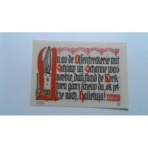 Німеччина. Нотгельд. 50 пфенігів. 1921.