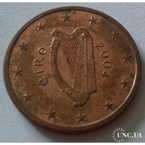 Ирландия. 5 евроцентов. 2004.