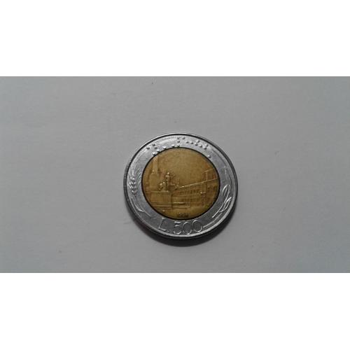 Италия. 500 лир. 1984.