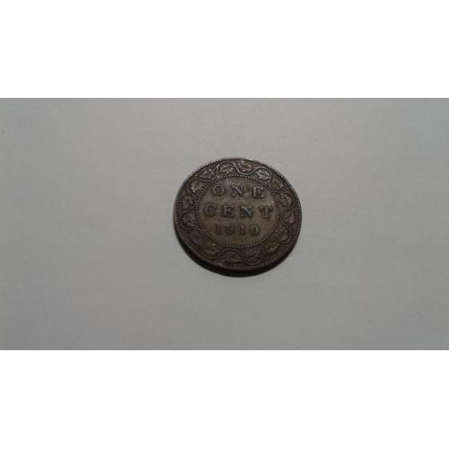 Канада. 1 цент. 1910.