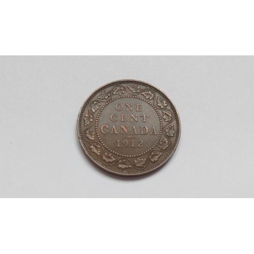 Канада. 1 цент. 1912.