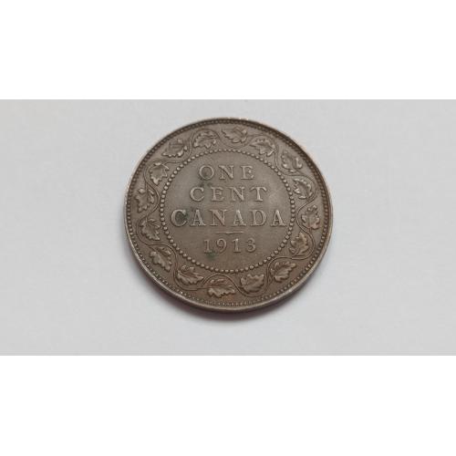 Канада. 1 цент. 1913.