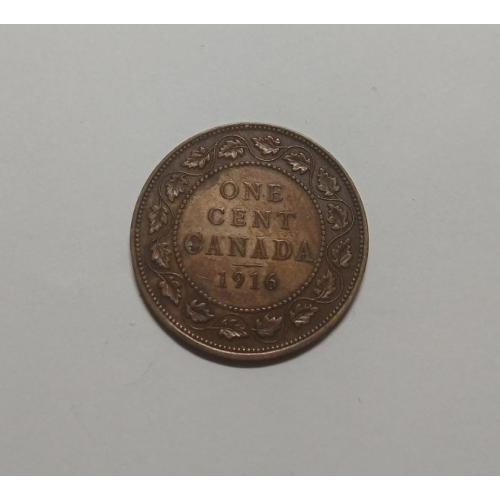 Канада. 1 цент. 1916.