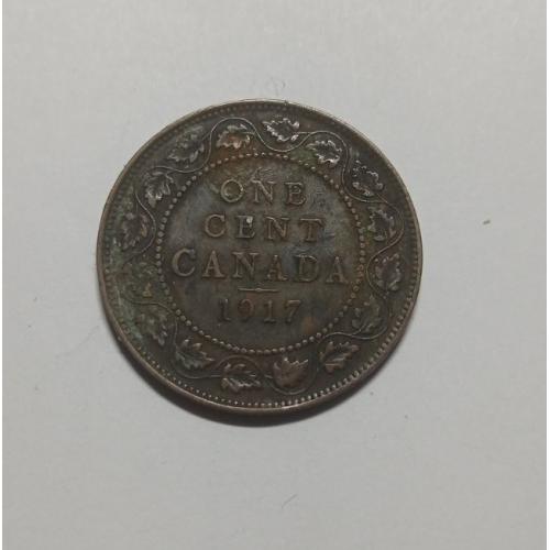 Канада. 1 цент. 1917.